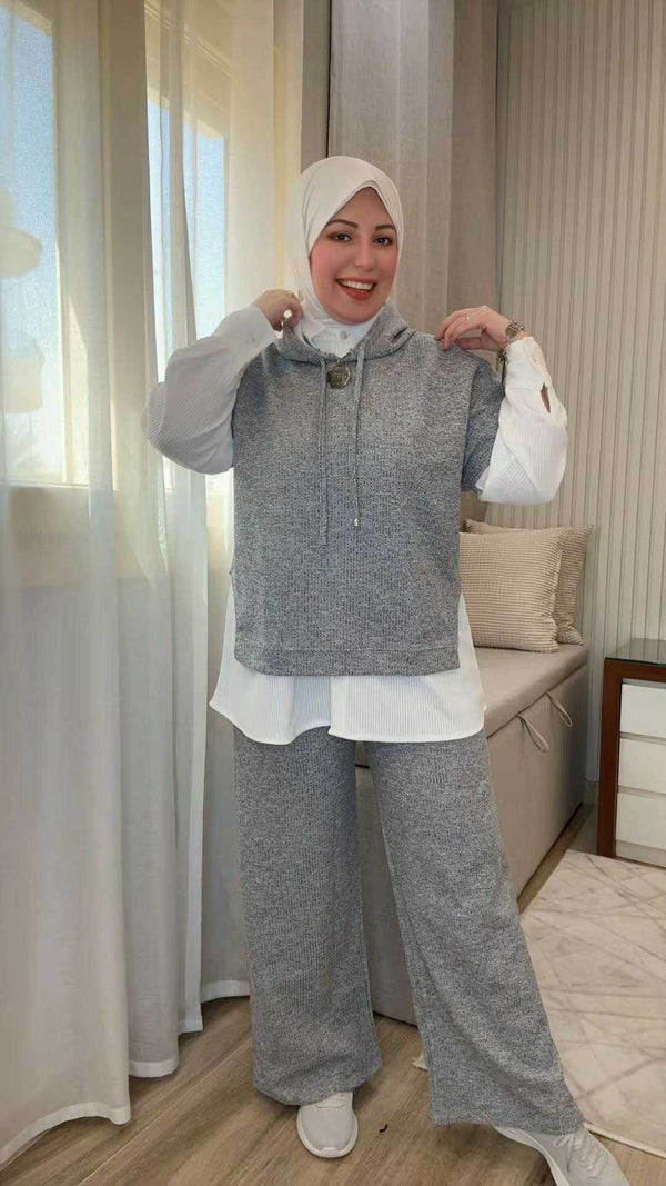3 pieces Winter Grey set