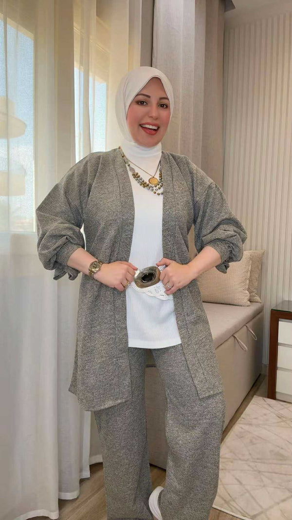 Comfy Belt winter beige set